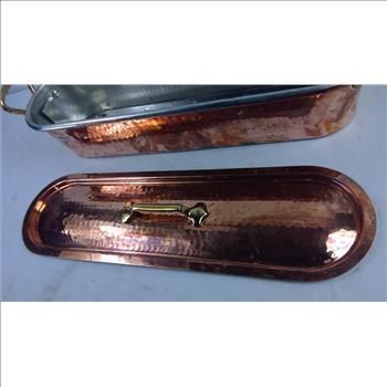 Copper Roaster With Lid
