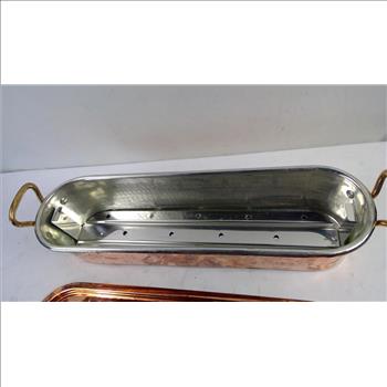 Copper Roaster With Lid