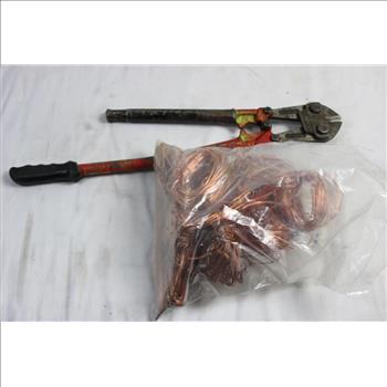 Copper Spool, Bolt Cutters And More