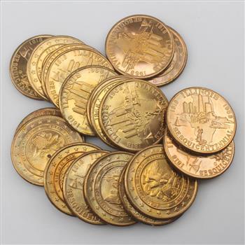 Copper Tokens, 19 Pieces