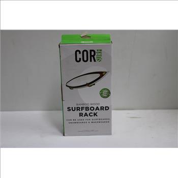 Cor Surf Bamboo Wood Surboard Rack