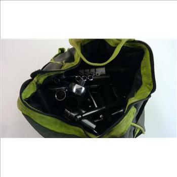 Cordless Drill, Socket, And Bit Set, 10+ Pieces