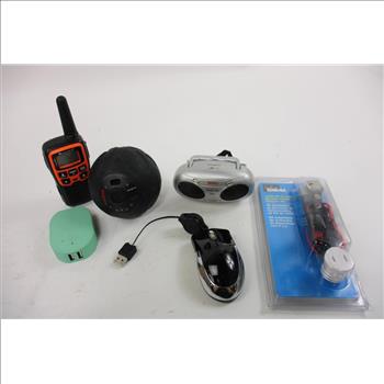 Cordless Mouse, Midland Walkie Talkie, Ideal Circuit Breaker Adapter Kit And More, 3+ Pieces