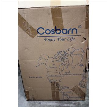 Cosbarn Grey/Brown Suitcase