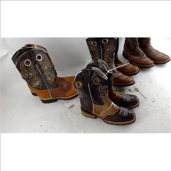Cowboy Boots 4 Pieces