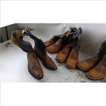 Cowboy Boots 5 Pieces