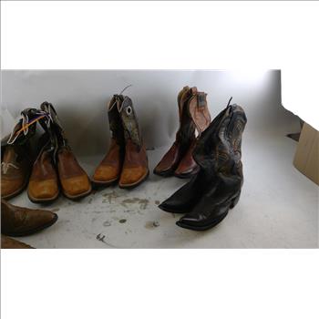 Cowboy Boots 5 Pieces