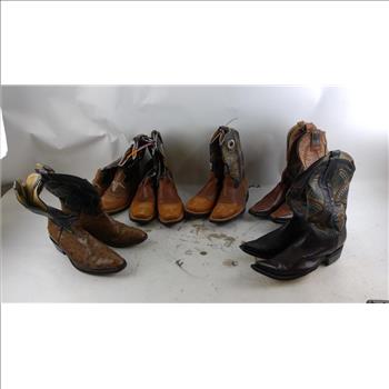 Cowboy Boots 5 Pieces
