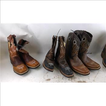 Cowboy Boots 5 Pieces
