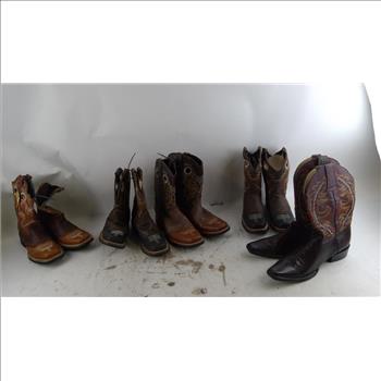 Cowboy Boots 5 Pieces