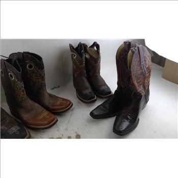 Cowboy Boots 5 Pieces