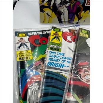 Coyote Comic Books - 4 Books