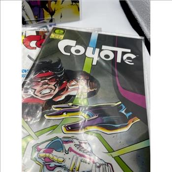 Coyote Comic Books - 4 Books