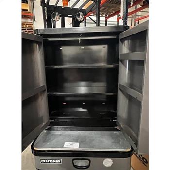 Craftmans Tool Storage Cart With Tools
