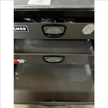 Craftmans Tool Storage Cart With Tools