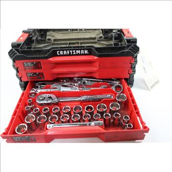 Craftsan 3 Drawers Of Sockets/ Wrenches