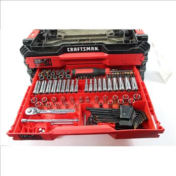 Craftsan 3 Drawers Of Sockets/ Wrenches