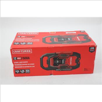 Craftsman 12V 1500A Lithium Jump Starter