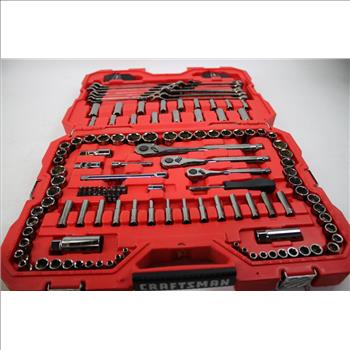 Craftsman 150 Pc, Gunmetal Chrome Mechanics Tool Set