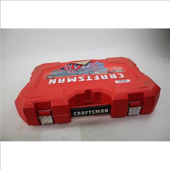 Craftsman 150 Pc, Gunmetal Chrome Mechanics Tool Set