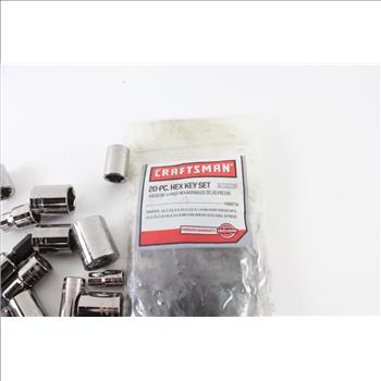 Craftsman 20 Piece Hex Key Set And More, 10+ Pieces