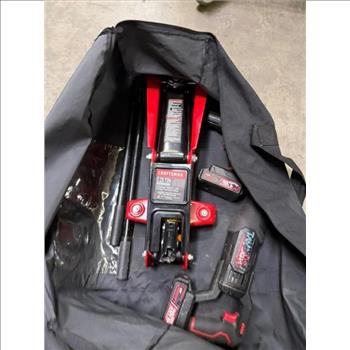Craftsman 2.25 Ton Jack, Hyper Tough Drill, Hyper Tough Reciprocating Saw