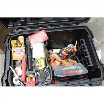 Craftsman 24 Gallon Rolling Tool Cart With Tools