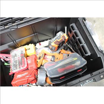 Craftsman 24 Gallon Rolling Tool Cart With Tools