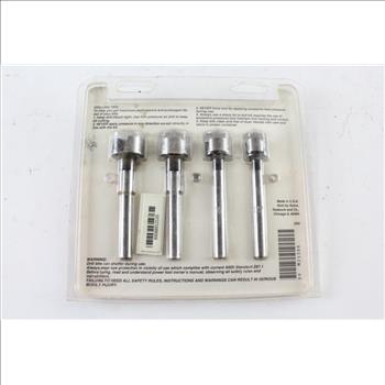 Craftsman 4-Piece Forstner Woodboring Bit Set