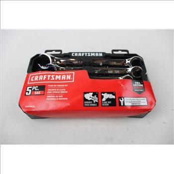 Craftsman 5 Pc. Flare Nut Wrench Set
