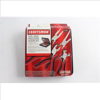 Craftsman 5-Piece Mini Precision Pliers Set