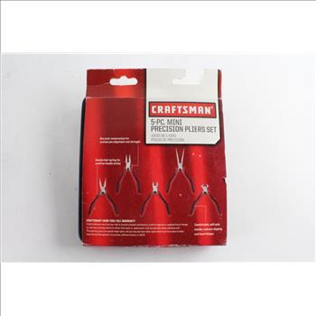 Craftsman 5-Piece Mini Precision Pliers Set