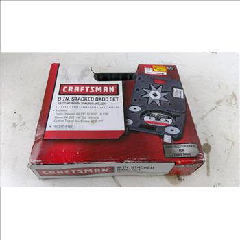 Craftsman 8 In Stacked Dado Set