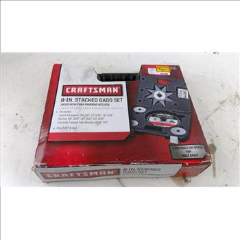 Craftsman 8 In Stacked Dado Set