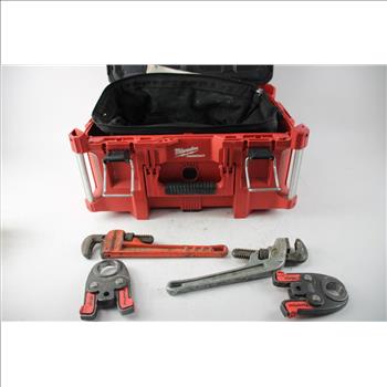 Craftsman Adjustable Wrench, Ridgid Compact Press Tool Jaws, And More, 12+ Pieces