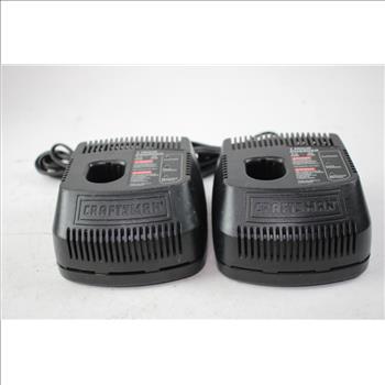 Craftsman Battery Chargers, 2 Pieces