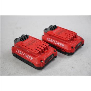 Craftsman Battery Packs, 2 Pieces
