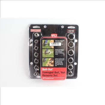 Craftsman Bolt-Out Damaged Bolt/ Nut Remover Set