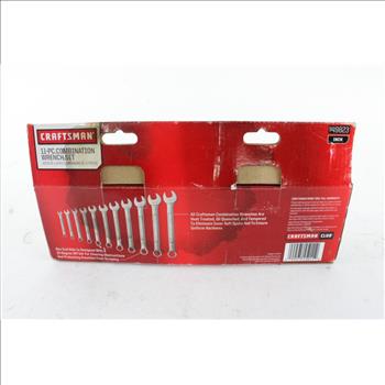 Craftsman Combination Wrench Set, 11 Pieces