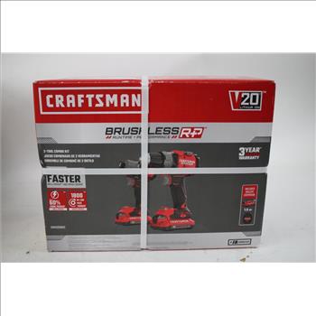 Craftsman Cordless Drill/Driver 2-Tool Combo Kit