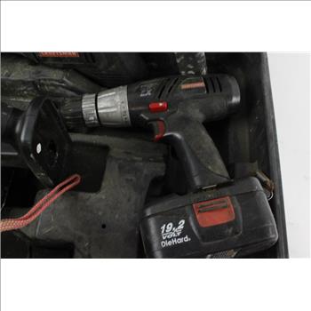 Craftsman Cordless Power Tool Set W/ Case