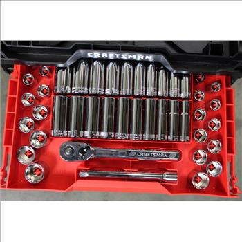 Craftsman, Dewalt, Stanley, Arrow, & More Assorted Tools In Craftsman Tool Case; 25+ Pieces