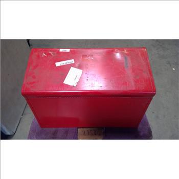 Craftsman Drawer Red And Black Steel Tool Box And Tools