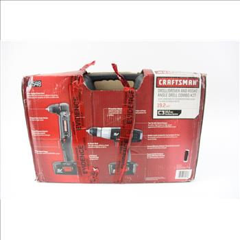 Craftsman Drill/Driver And Right Angle Drill Combo Kit