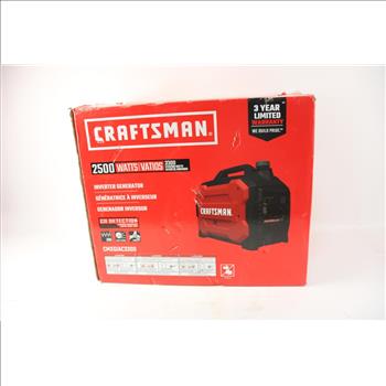Craftsman GAsoline Portable Inverter Generator, CMXGIAC3300