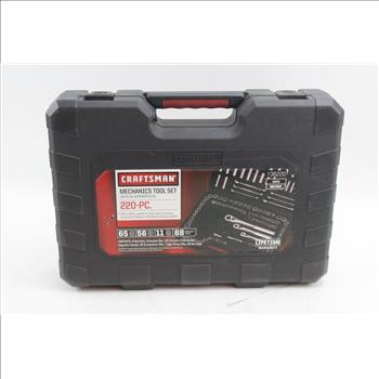 Craftsman Mechanics Tool Set; 220 Piece Set