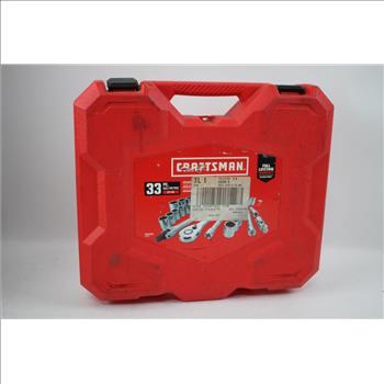 Craftsman Mechanic's Tool Set With Ratchets And Sockets