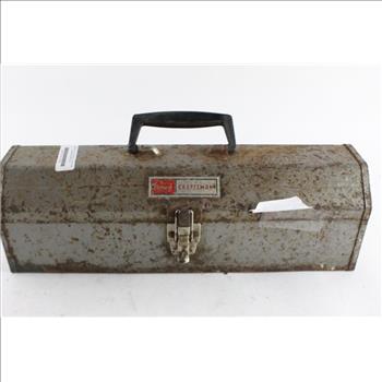 Craftsman Metal Tool Box, With Tools, 20+ Pieces