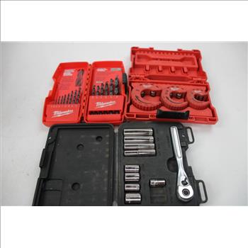 Craftsman, Milwaukee, Ratchet, Sockets, Drill Bits And More