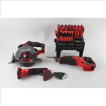 Craftsman Power Tool Set 4 Pieces.